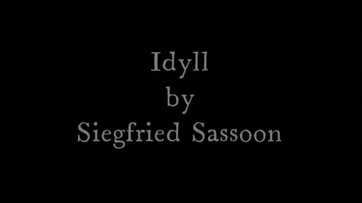 Funeral Poem – Idyll – by Siegfried Sassoon